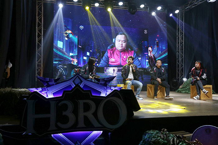 Peluncuran H3RO Esports 3.0 di Jakarta, Kamis (14/7/2022).