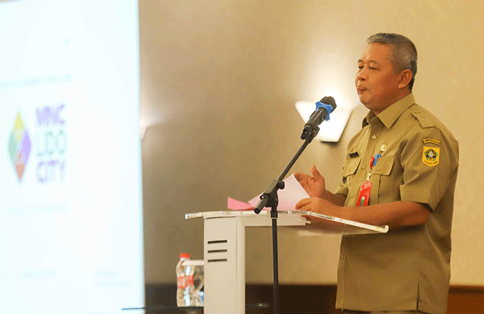 Kawasan Ekonomi Khusus (KEK) MNC Lido City, Bogor, Jawa Barat, Senin (18/7/2022).