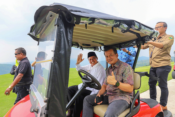 Kawasan Ekonomi Khusus (KEK) MNC Lido City, Bogor, Jawa Barat, Senin (18/7/2022).