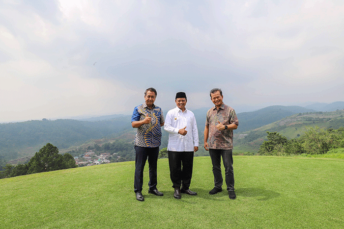Kawasan Ekonomi Khusus (KEK) MNC Lido City, Bogor, Jawa Barat, Senin (18/7/2022).