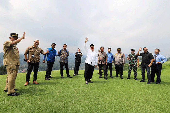 Kawasan Ekonomi Khusus (KEK) MNC Lido City, Bogor, Jawa Barat, Senin (18/7/2022).