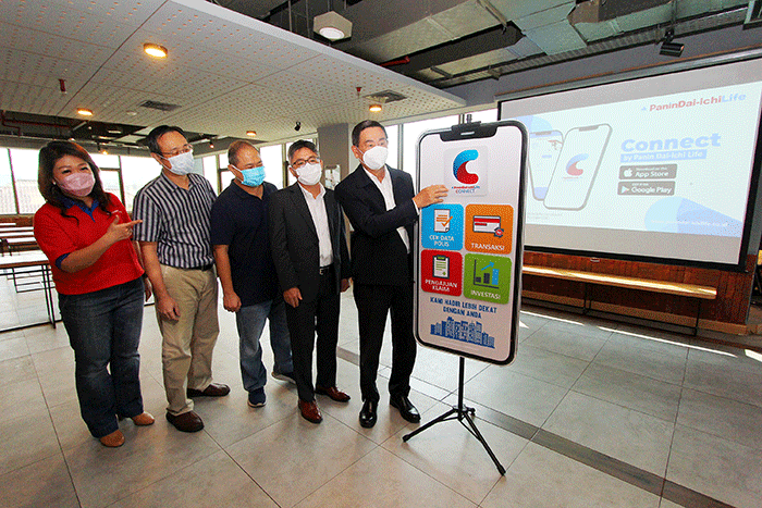 Peluncurkan aplikasi mobile yang bernama Connect bertepatan  dengan perayaan hari jadi ke-48 Panin Dai-chi Life di Jakarta, Senin (18/7/2022).