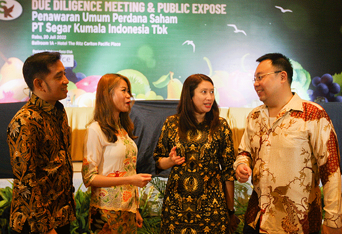 Konferensi Pers Public Expose di Jakarta Selatan, Rabu (20/7/2022).