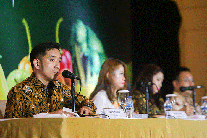 Konferensi Pers Public Expose di Jakarta Selatan, Rabu (20/7/2022).