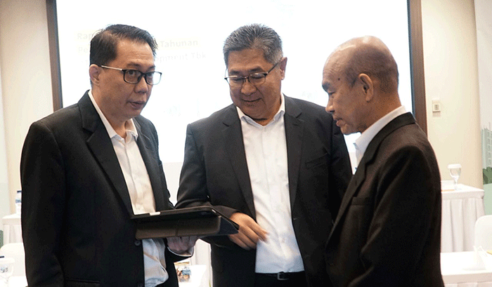 Perseroan juga mendapat persetujuan RUPS atas perubahan susunan Direksi dengan menambah satu Wakil Direktur Utama yang baru.