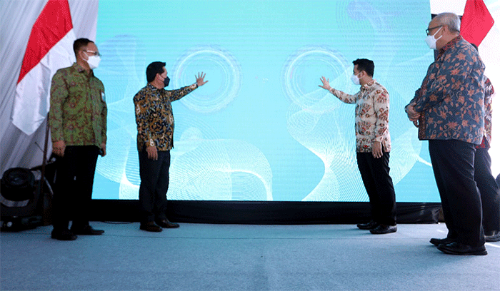 Peresmian BSI UMKM Center Surabaya, Kamis (21/7/2022).