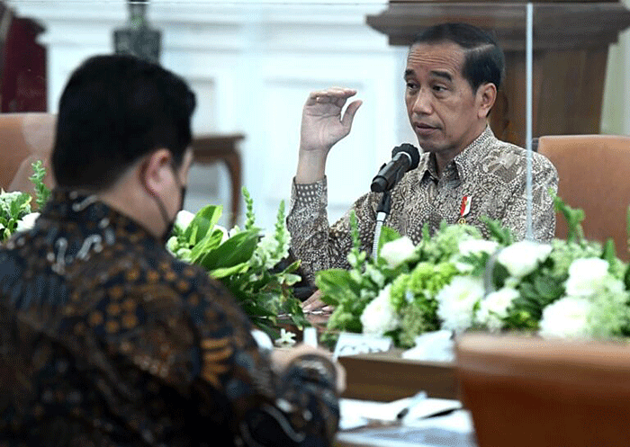 Presiden Joko Widodo mendorong jajarannya untuk mempersiapkan kebutuhan gula nasional dengan baik.