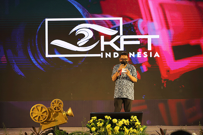Penandatanganan perjanjian kerja sama (MoU) antara Vision+ dengan BPI (Badan Perfilman Indonesia) di Jakarta, Selasa (26/7/2022).
