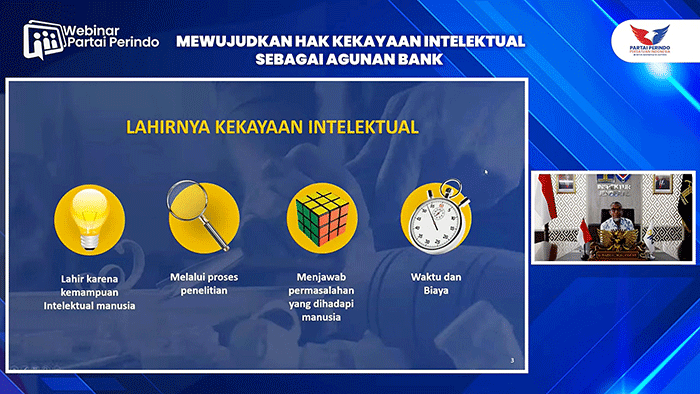Partai Persatuan Indonesia (Perindo) kembali menggelar webinar mingguan bertajuk 