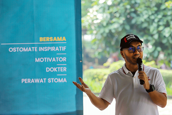 Ostomathe gathering bertajuk Sinergi #KitaAdadanKitaPeduli “Bersama Kita Tingkatkan Kualitas Hidup Ostomate Indonesia” di Taman Margasatwa Ragunan.