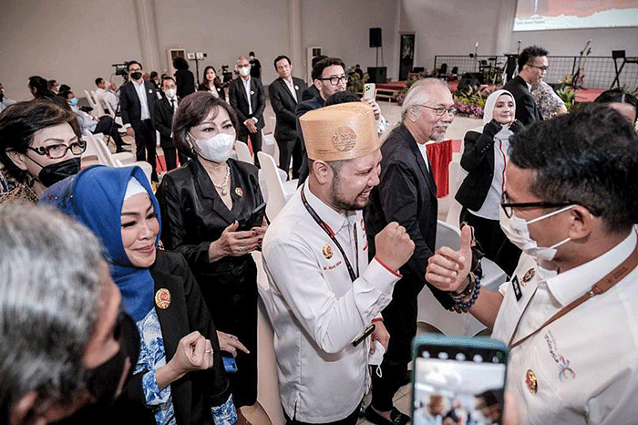 Menparekraf Sandiaga Salahuddin Uno mengajak Persatuan Artis Penyanyi Pencipta Lagu dan Pemusik Republik Indonesia untuk ikut serta membuka lapangan kerja.