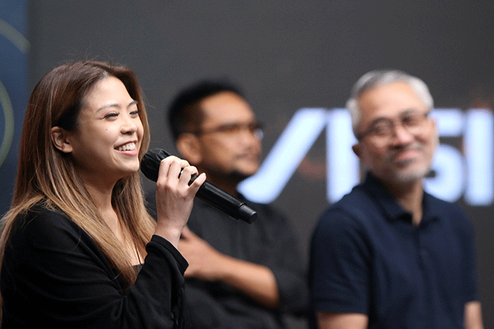 Konferensi pers dan screening untuk original series terbarunya yang berjudul Royal Blood di Jakarta, Rabu (10/8/2022).