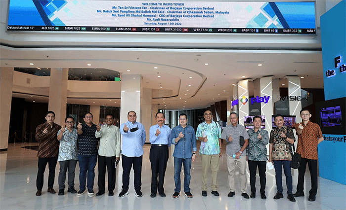 MNC Group menerima kunjungan perusahaan induk investasi yang berbasis di Malaysia yakni, Berjaya Corporation Berhad.