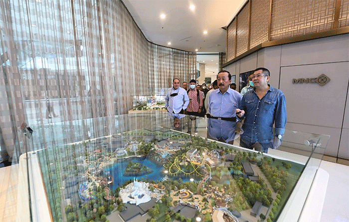 MNC Group menerima kunjungan perusahaan induk investasi yang berbasis di Malaysia yakni, Berjaya Corporation Berhad.