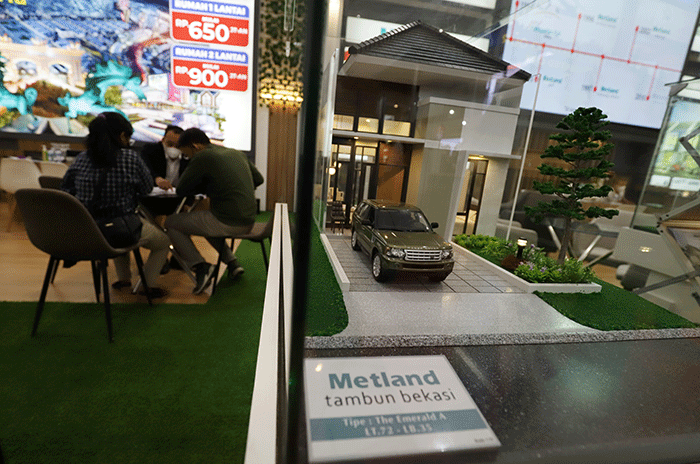 Indonesia Properti Expo 2022 dengan tema KPR BTN Merdeka di JCC, Senayan, Jakarta, Sabtu (13/8/2022).