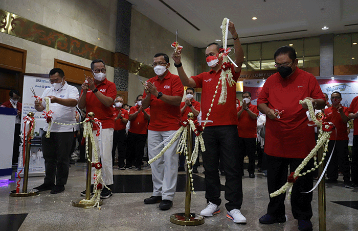 Indonesia Properti Expo 2022 dengan tema KPR BTN Merdeka di JCC, Senayan, Jakarta, Sabtu (13/8/2022).