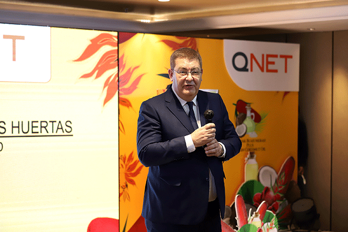 Launching Qberry dan Minyak Buah Merah Plus Virgin Coconut Oil di Jakarta, Senin (22/8/2022).