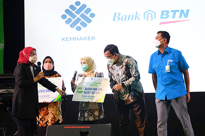 Job Fair Pasker.id di Universitas Islam Negeri Sunan Ampel, Surabaya, Selasa (23/8/2022).