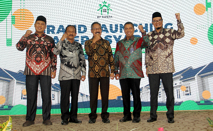 Peluncuran Tapera Syariah di Banda Aceh, Selasa (23/8/2022).