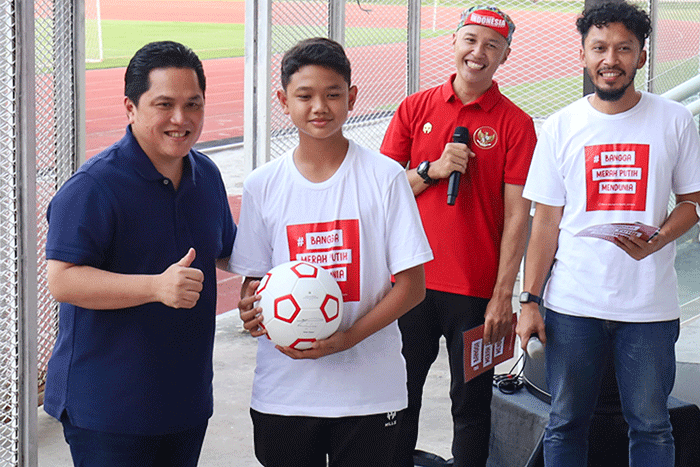 Dengan program ini diharapkan dapat menginspirasi para talenta muda untuk menjadi versi terbaik mereka dalam olahraga sepak bola.