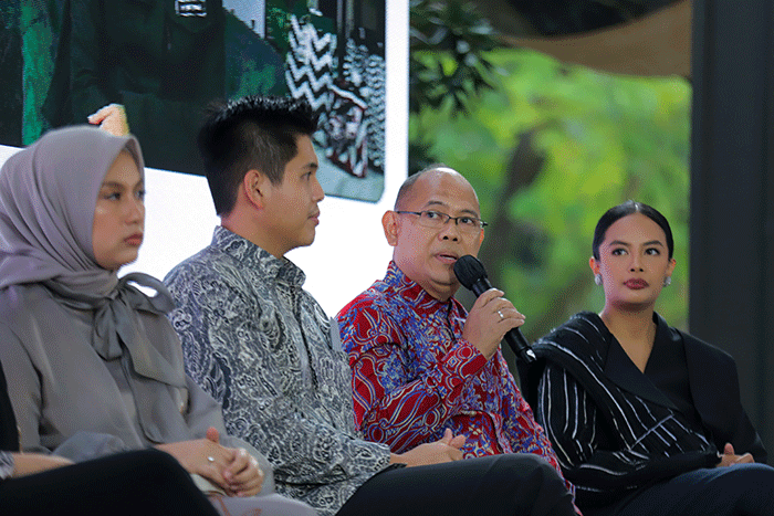 Konferensi pers Indonesia Now di Plataran by Taman Kota, Jakarta, Kamis (25/8/2022).