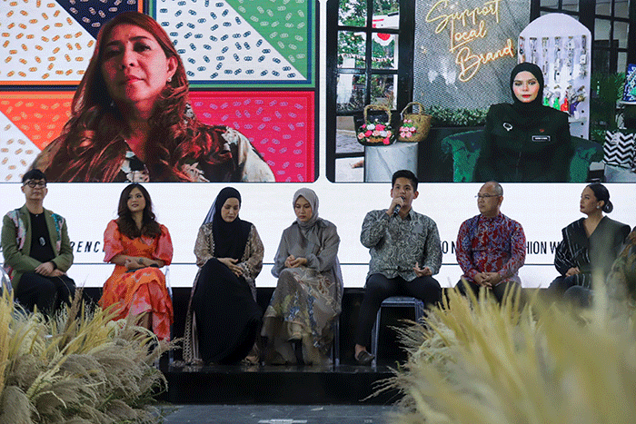 Konferensi pers Indonesia Now di Plataran by Taman Kota, Jakarta, Kamis (25/8/2022).