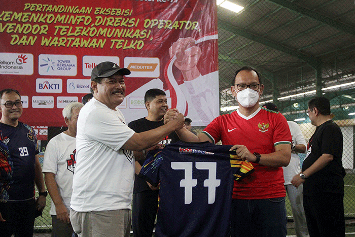 Turnamen Futsal Piala Menkominfo (Menkominfo Cup) XIII di Jakarta, Sabtu (27/8/2022).