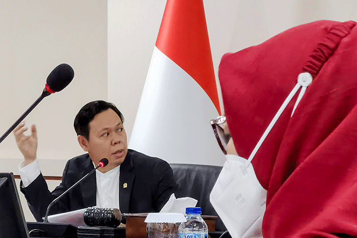Wakil Ketua DPD RI Bidang III Sultan B Najamudin melakukan audiensi dengan kementerian Energi dan Sumber daya mineral (ESDM).