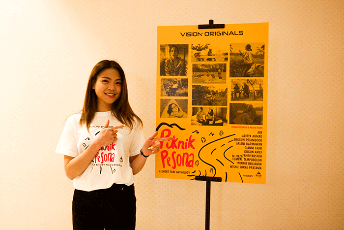 Peluncuran poster dan trailer Piknik Pesona di MNC Conference Hall, Jakarta, Rabu (31/8/2022).