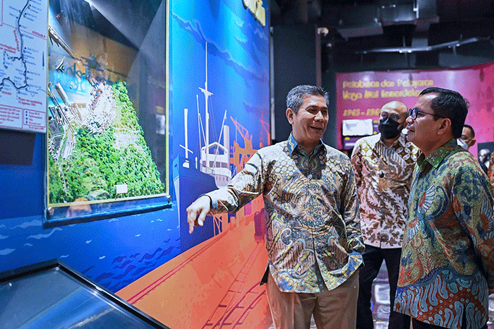 Penandatanganan perjanjian induk kerja sama sinergi operasional dan pengembangan usaha di Jakarta, Rabu (7/9/2022).