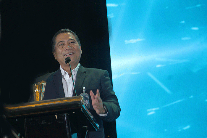 Penghargaan The Inspiring Leader of Mortgage Banking 2022 dalam ajang Properti Indonesia Award (PIA) 2022 di Jakarta, Rabu (7/9/2022).