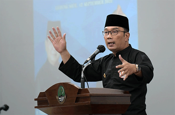 Pelantikan Pengurus Ikatan Pencak Silat Indonesia (IPSI) Provinsi Jawa Barat pada Senin, 12 September 2022 diwarnai aksi berbalas pantun.
