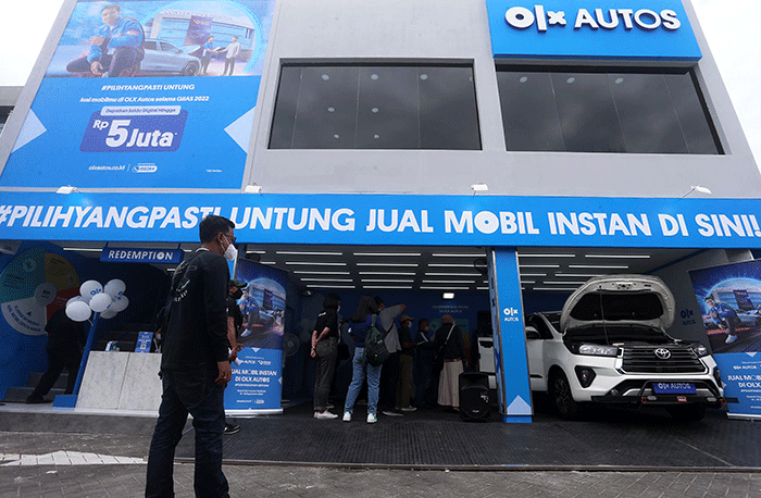 Gaikindo Indonesia International Auto Show (GIIAS) Surabaya 2022, di Grand City Surabaya, Jawa Timur, Kamis (15/9/2022).