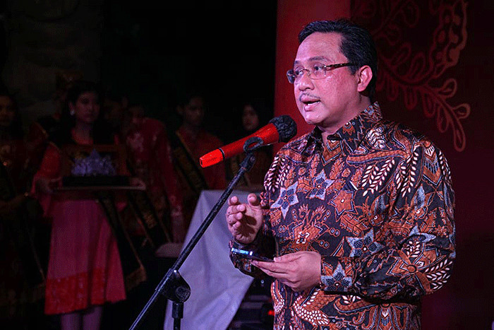 Malam penganugerahan Kepala Daerah Inovatif 2022 di Klenteng Sam Poo Kong, Semarang, Jawa Tengah, Kamis (22/9/2022).