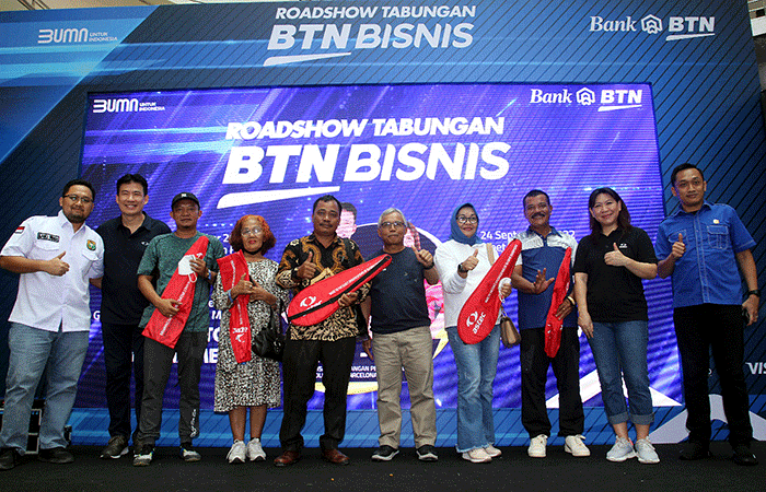 Road Show Tabungan BTN Bisnis di Medan, Sumatera Utara, Sabtu (24/9/2022).