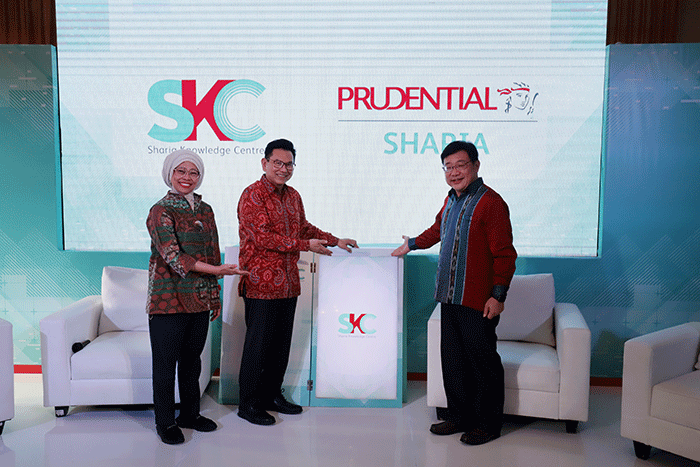Peluncuran Sharia Knowledge Centre di Jakarta, Selasa (27/9/2022).