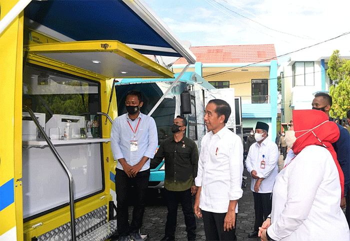 Presiden Jokowi mengapresiasi pelayanan BTN melalui MKK yang dinilai cepat dan dapat langsung diterima oleh para pekerja.