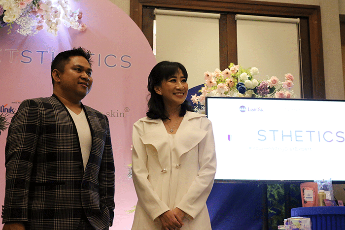 Grand Launching DIETSTHETICS, produk pendukung program diet hasil kolaborasi Kimia Farma Diagnostika & The Aesthetics Skin Clinic di Jakarta, Kamis (29/9/2022).