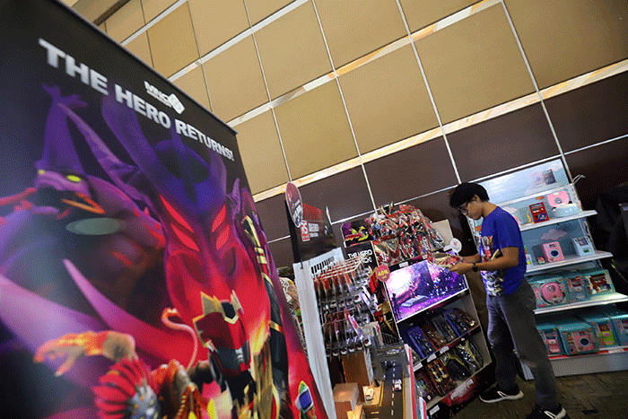 Pameran event Baby Mama & Toys Festival 2022 di Hall D JIExpo Kemayoran, Jakarta, Sabtu (1/10/2022).