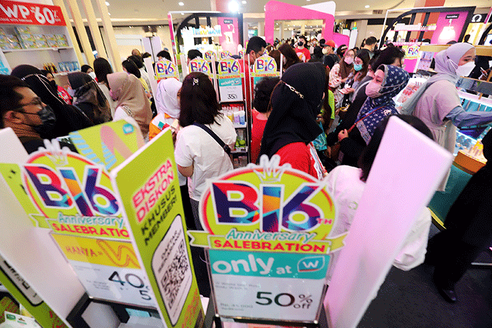 Talkshow yang bertajuk B16 Anniversary Salebration di Jakarta, Sabtu (1/10/2022).