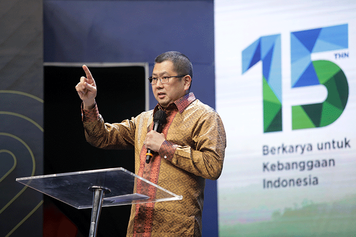 HUT ke-15 PT MNC Land Tbk. yang diselengarakan di Jakarta Selasa (4/10/2022).
