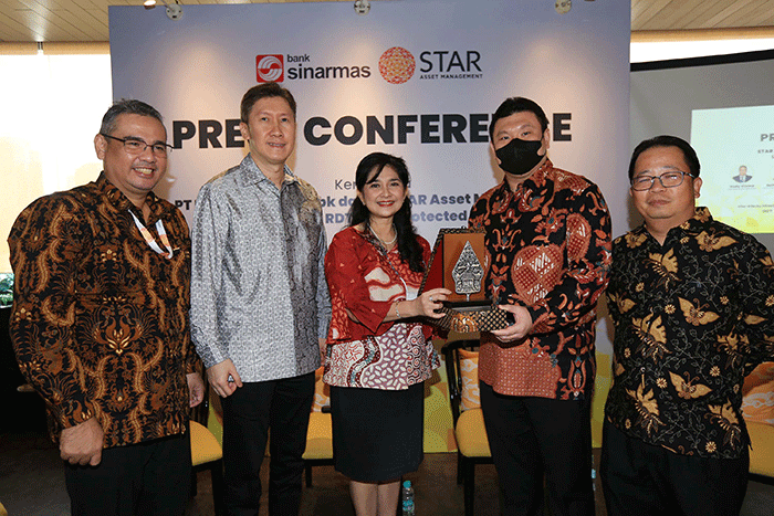Peluncuran RDT STAR Protected XVIII, yang merupakan kerja sama Star Asset Management (Star AM) dengan Bank Sinarmas di Jakarta.