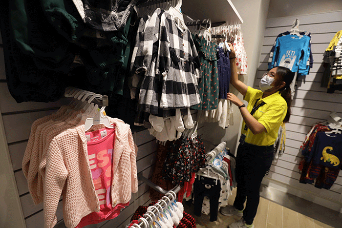Peresmian gerai Carter’s di Plaza Indonesia, Jakarta, Jumat (7/10/2022).