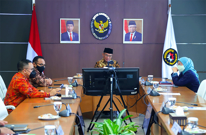 Rapat Tingkat Menteri dan Penandatanganan SKB Hari Libur nasional dan Cuti Bersama tahun 2023 di Jakarta, Selasa (11/10/2022).