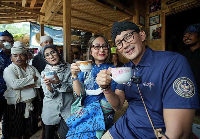 Peresmian Desa Wisata Saba Budaya Baduy di Kabupaten Lebak, Banten.