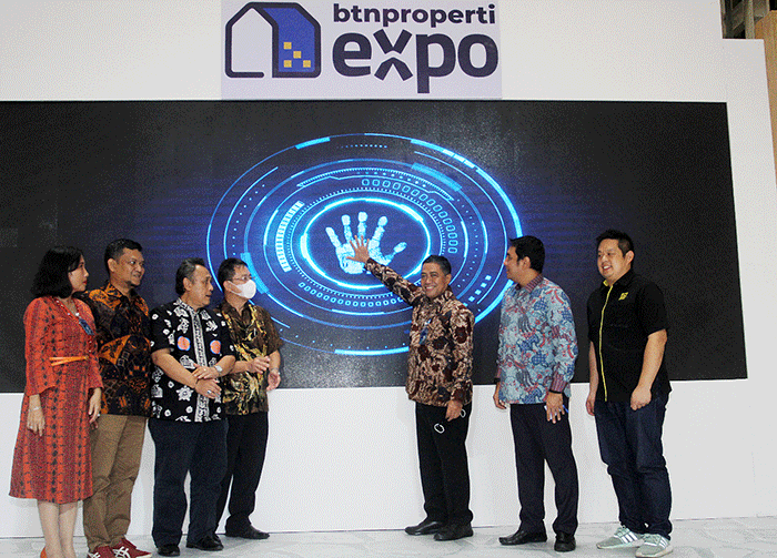 BTN Properti Expo di Tangerang City Mall, Tangerang, Senin (17/10/2022).