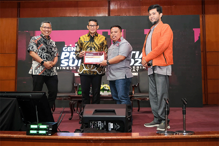 Presidensial Summit Genpro 2022 'Meningkatkan Peluang Bisnis Pariwisata dan Ekonomi Kreatif Daerah Pasca Pandemi' di Bidakara.