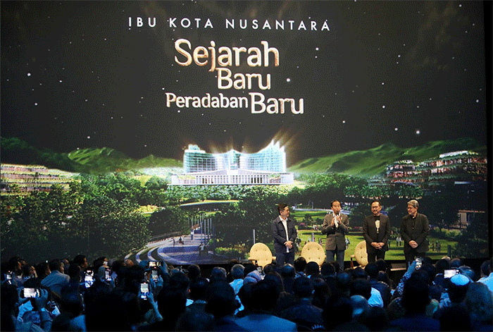 Executive Chairman MNC Group Hary Tanoesoedibjo menghadiri acara Ibu Kota Nusantara Sejarah Baru Peradaban Baru.