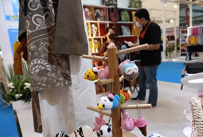 Pameran Trade Expo Indonesia (TEI) 2022 yang berlangsung sejak 19 - 24 Oktober 2022 di ICE, BSD.