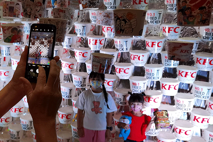 Perayaan 43 tahun KFC Indonesia di Jakarta, Jumat (21/10/2022).